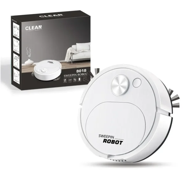New 3-in-1 intelligent wireless floor sweeping robot vacuum cleaner, suitable for home offices - Image 6