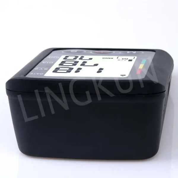 Big Screen Broadcast English Voice Tonometer New LED Black Blood Pressure Monitor BP Monitors Arm Tensiometers Heart Rate Meter - Image 3