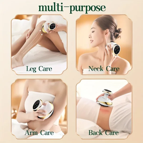 Electric Massage Meridian Brush Universal Body Dredging Cupping Scraping Instrument Abdominal And Back Massager For Home - Image 4
