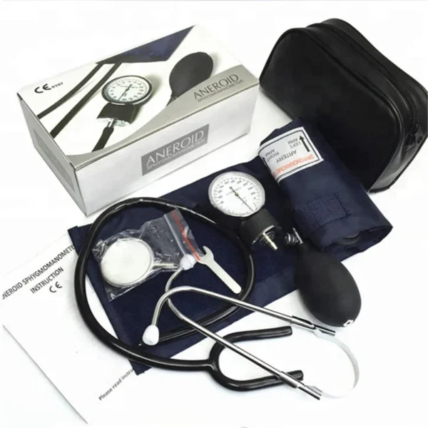 AJC Arm Blood Pressure Monitor Diastolic Sphygmomanometer Doctor Stethoscope Tensiometer blood pressure Cuff Health Monitor - Image 2