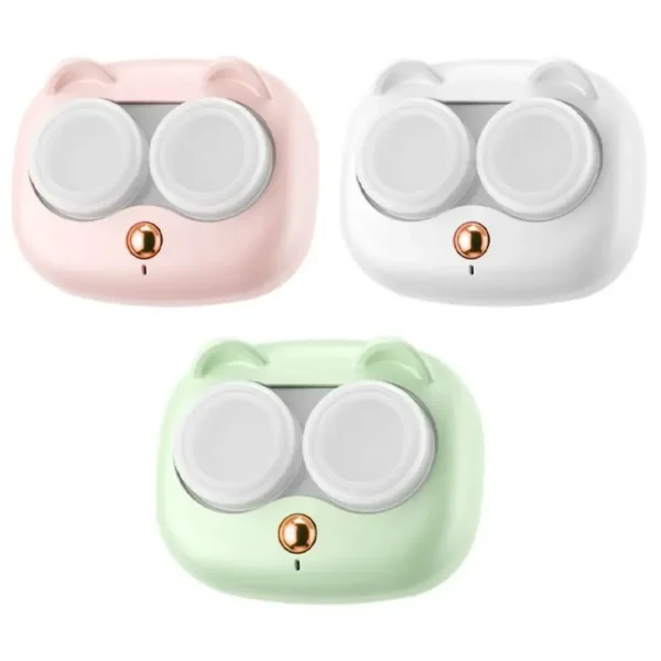 Contact Lenses Cleaner Portable Fully Automatic Protein Ultrasonic Cleaning Machine Contact Lenses Case with Removable Box - Image 3