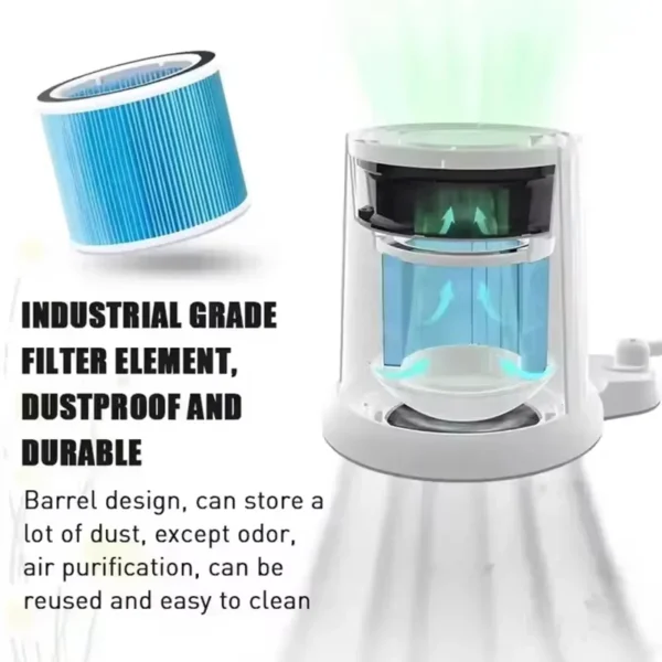 2025 Nail dust collector for beauty salon, shadowless lamp, Oem, 4blanc professional customer, two-in-one-2025 - Image 5