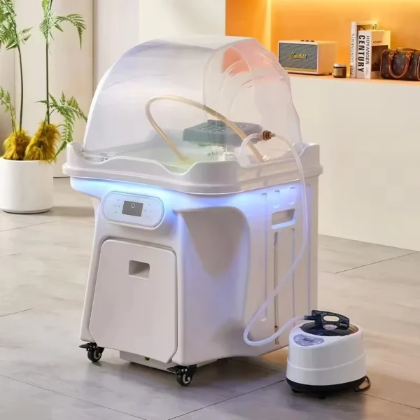 2025Head spa bed shampoo chair wash hair salon furniture backwash portable hairdressers spa sinksupplies for professionals - Image 4