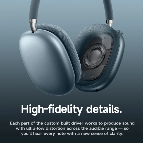 HOCO W65 Plus ANC Noise Reduction Bluetooth Headphones Over The Ear Wireless Big Earphone Hifi Sounds Sport Headsets With Button - Image 4