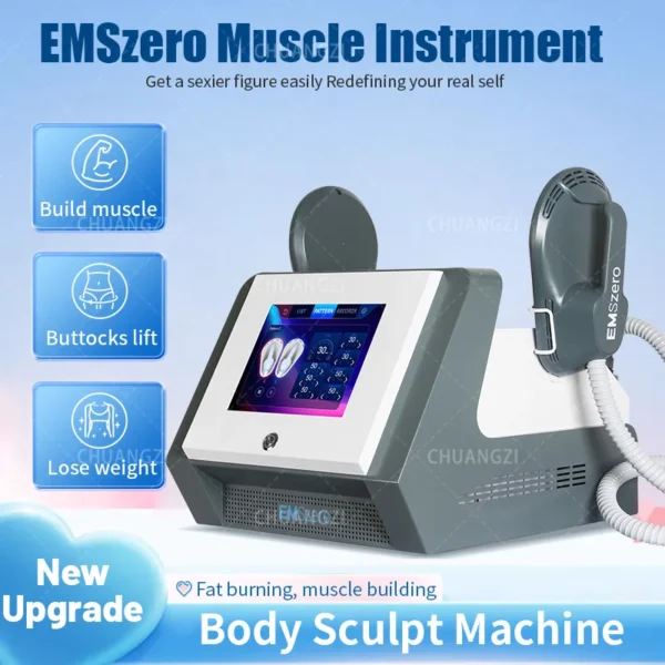 2025 NEW EMS 6500W 15 Tesla Fat Removal Contouring Muscle Electric Stimulation EMSZERO Body Sculpt Slimming Muslim Sets Machine - Image 2