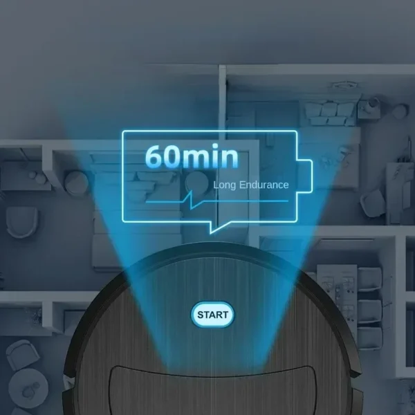 Intelligent Robot Cleaner USB Three in One Sweeping and Mopping Robot Cleaner Kitchen Robots Electric Floor Mop Home Appliance - Image 2