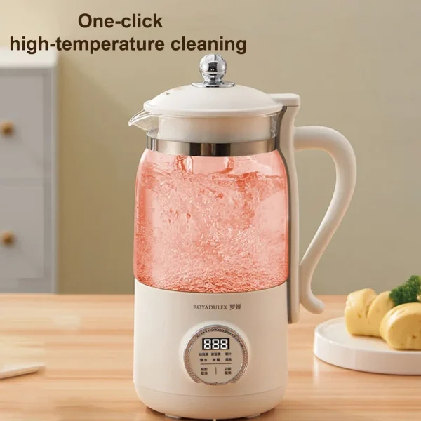 1000ml Soy Milk Machine Fully Auto Reservation Wall Breaking Machine 18 Leaf Knife Mixer Home Electric Juicer Multi-function - Image 6