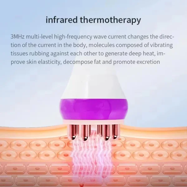 New 80K 9-in-1 Vacuum Laser RF 80K Liposuction Ultrasonic Liposuction Cavitation Machine Slimming and Body Contouring-2025 - Image 3