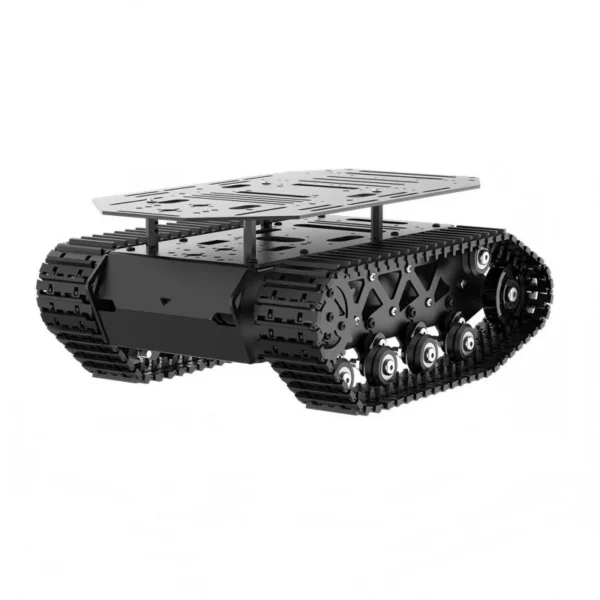 10KG Load Strong Shock Absorption Tank Chassis with Motor Suspension All Metal Tank Robot Kit Coding Motor Intelligent Robot Car - Image 2