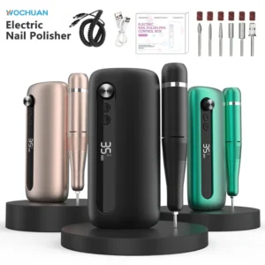 USB charging Nail polishing machine set, 35000 rpm portable electric nail file, easy to remove nails