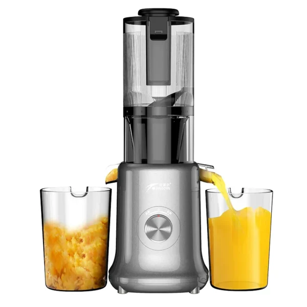150W Electric Slow Juicer Auto Large Caliber Original Juicer Orange Celery Juicer Residue Juice Separation Fruit Juicer 800ml