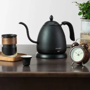 220V Electric Kettle Mini Gooseneck Kettle Pour-over Coffee Kettle 304 Stainless Steel Kettle Teapot Automatic Power Off 600ml
