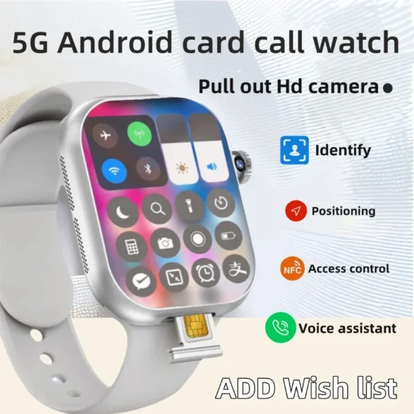 2025 New CD20 1600mah Large Smartwatch 2.29-inch Camera Battery GPS Bluetooth Intelligent Sports and Fitness Voice Menu