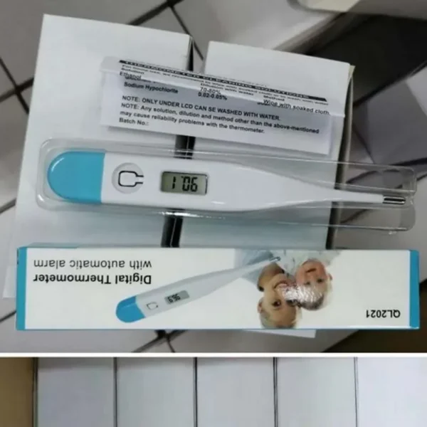Digital Thermometer for Adults, Digital Oral Thermometer for Fever, Basal Thermometer with 30 Seconds Fast Reading - Image 6