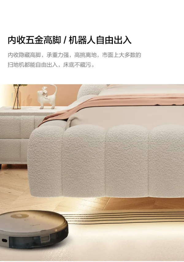 Suspended French style floor to ceiling soccer bubble bed tatami master bedroom fabric bed 2m x 2m x2m - Image 3