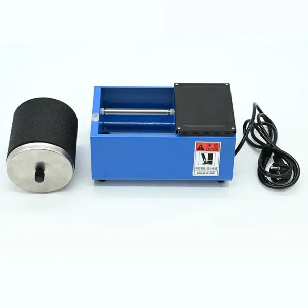 Jewelry Tool Mini Rotary Polishing Machine With Rubber Bucket Automatic Wenwan Electric - Image 4