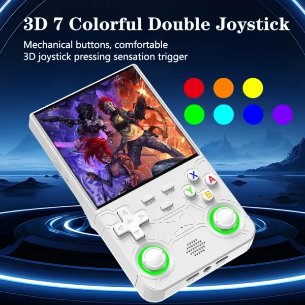 New R36 ultra retro handheld game console 4.0-inch open-source Linux system 128GB portable video player handheld game console - Image 4