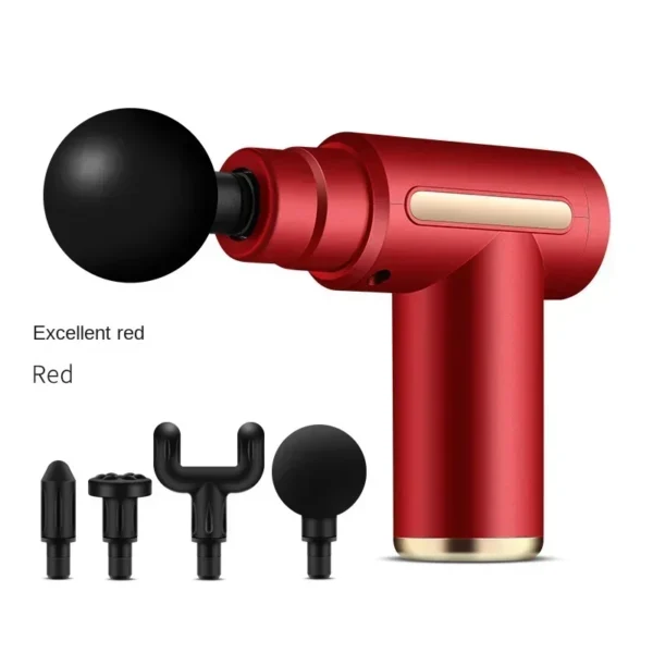 USB Mini Massage Gun Fascia Machine Muscle Relaxation Vibrating Gun Rod Massage Fitness Equipment Neck Grab Fascia Gun - Image 5