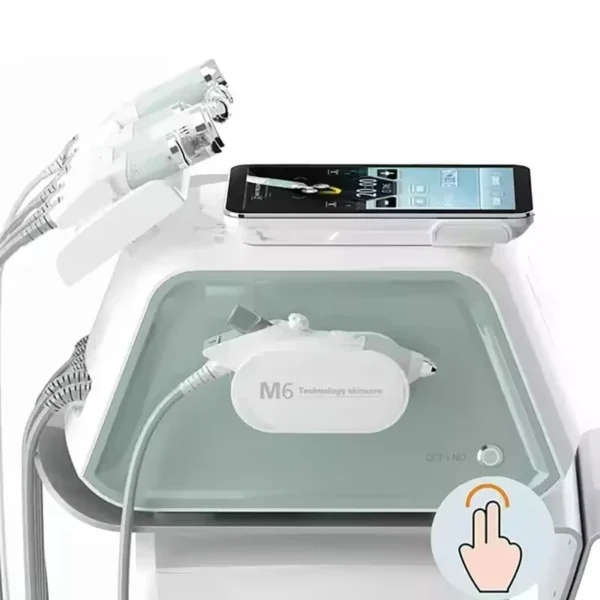 2025 6 in 1 Blackhead Beauty Meter Mini Facial Skin Deep Cleansing Whitening Spa Peeling Removal - Image 3