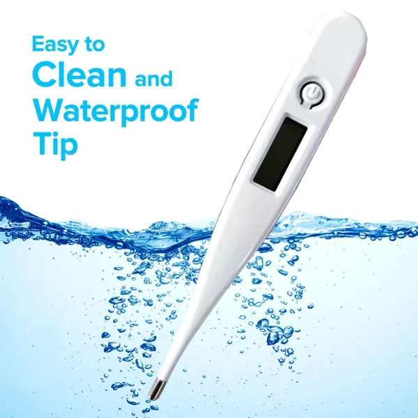Baby Thermometers Pulse Oximeter Finger Digital Thermometer Accurate Oral Armpit Temperature Reading Fever Alert Termometer - Image 4