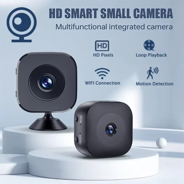 Mini WiFi Camera Indoor Safety Security Surveillance Baby Monitor 1080P HD Night Vision Camcorder IP Cam Audio Video Recorder - Image 2