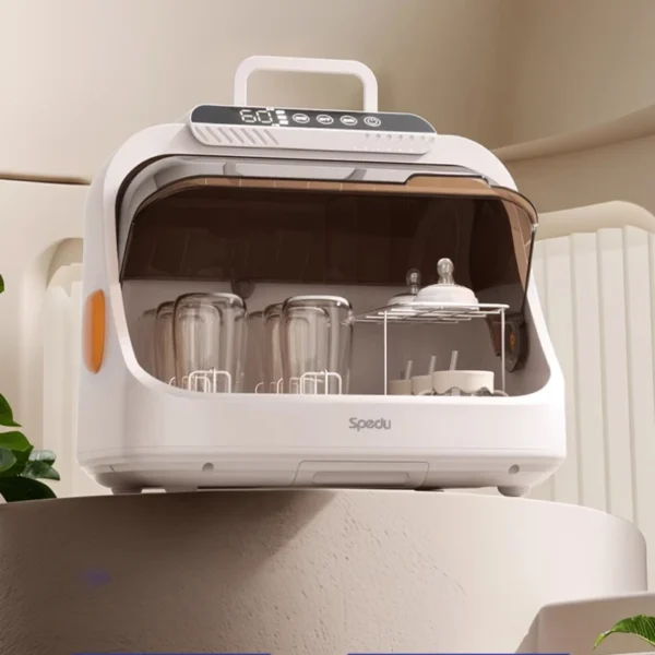 Large Capacity Deodorization and Sterilization Portable Disinfection Cabinet Specialized Disinfectant for Drying Baby Bottles